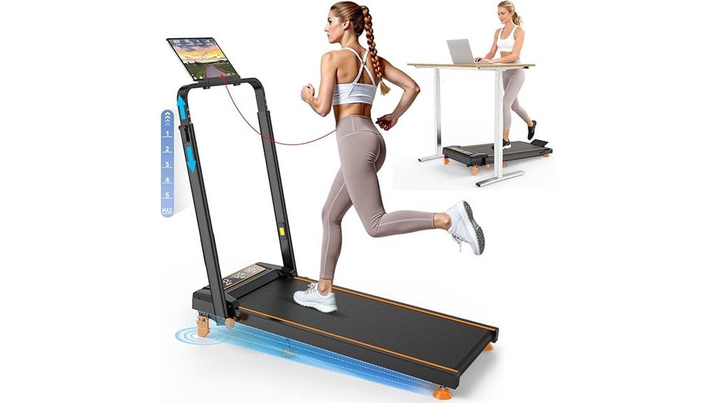 incline adjustable walking treadmill