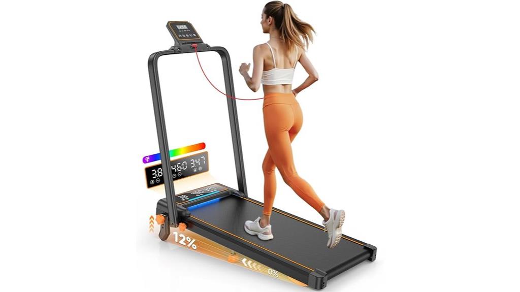 incline app controlled treadmill