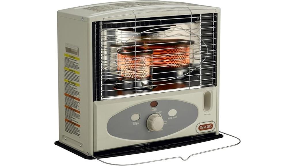 indoor ivory kerosene heater