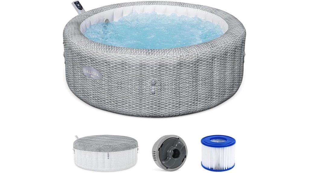 inflatable bali hot tub