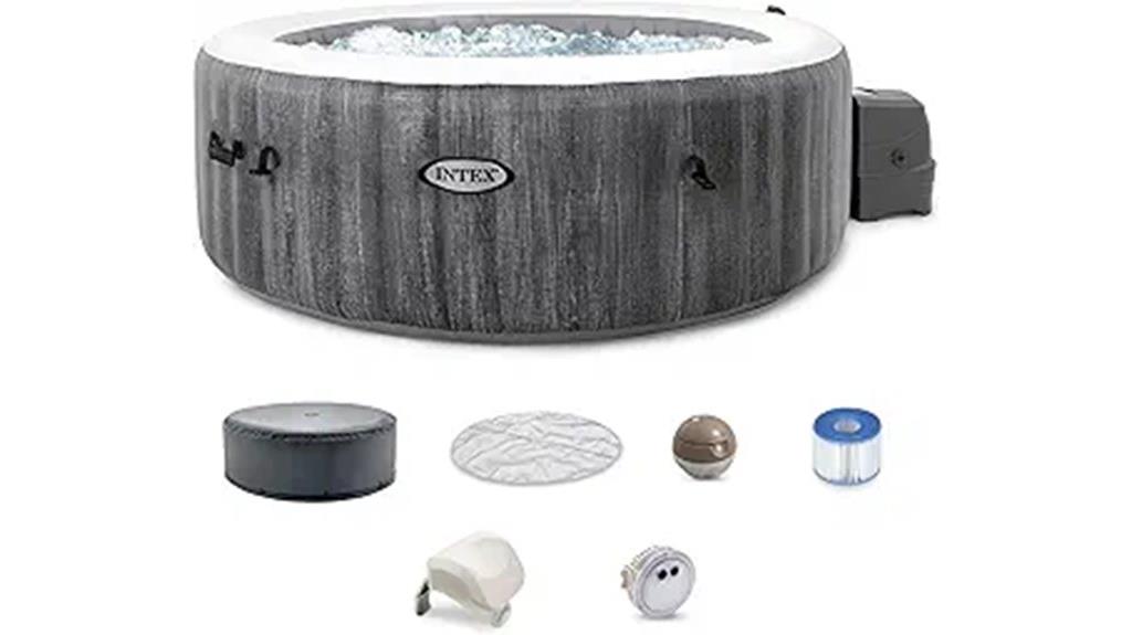 inflatable greywood spa
