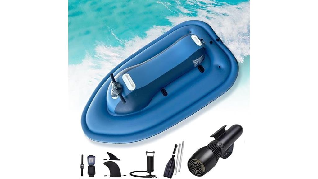 inflatable jet boat with scooter