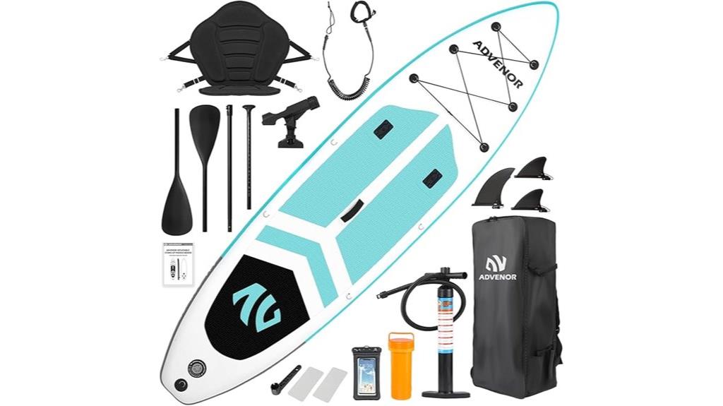 inflatable paddle board set