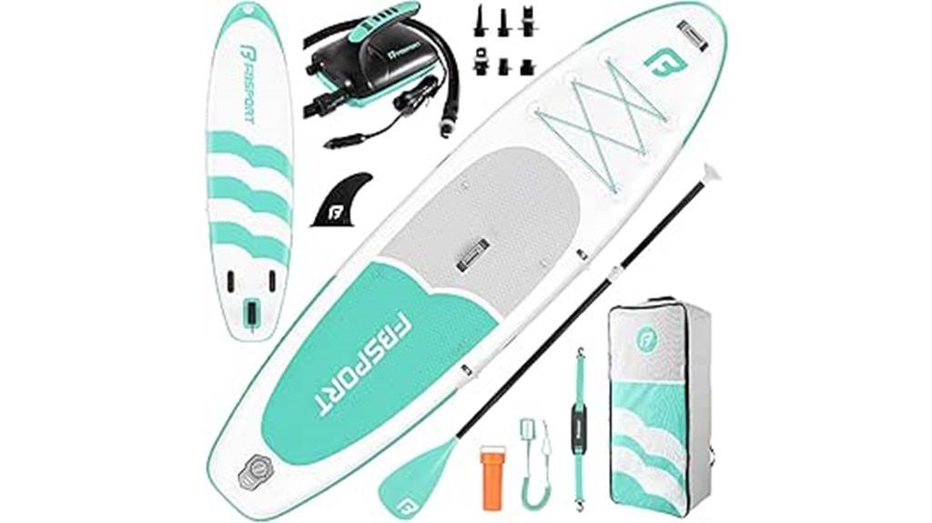 inflatable paddle board set