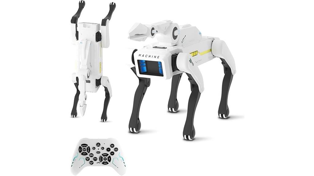 interactive robot dog toy