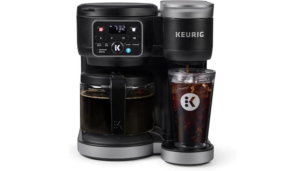 keurig dual brew coffee maker