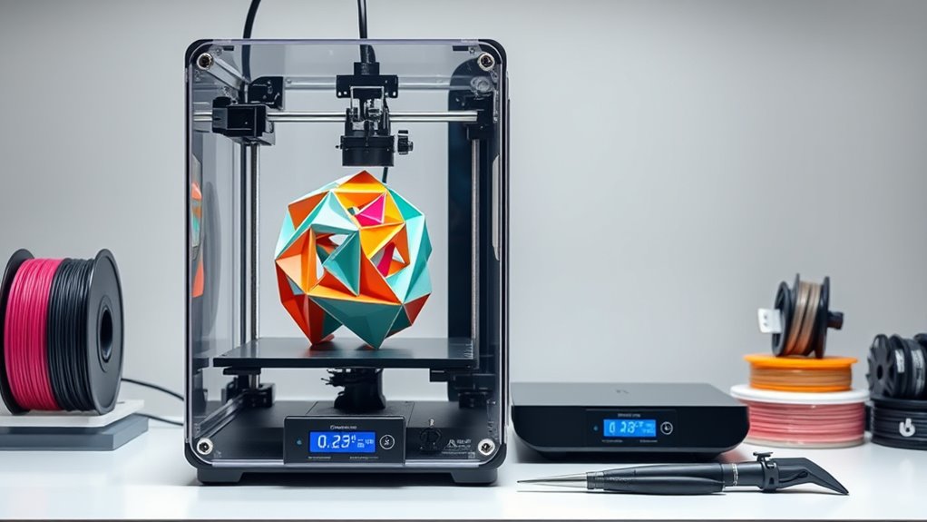 key 3d printer features