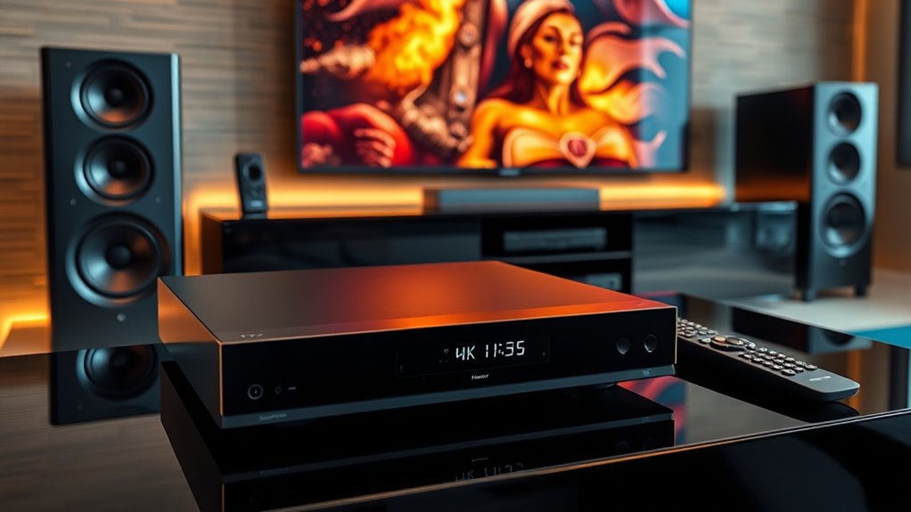 key home theater features