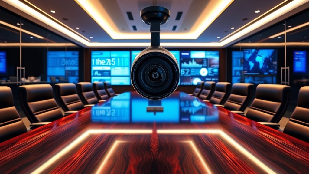 key meeting room camera features