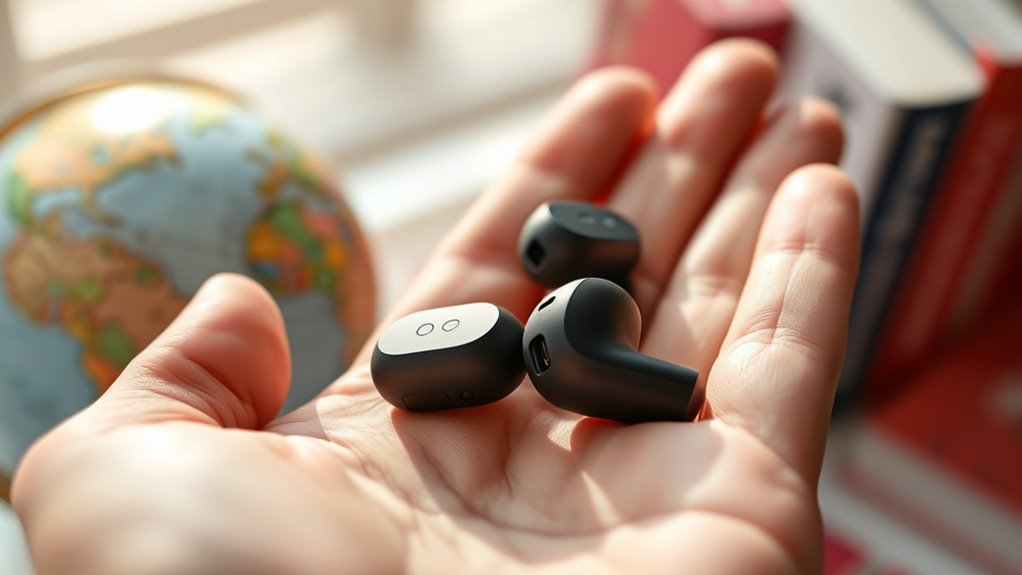 key translation earbuds features