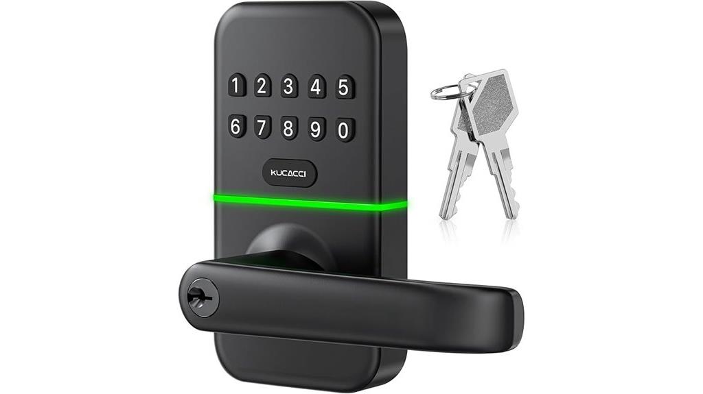 keypad enabled smart lock