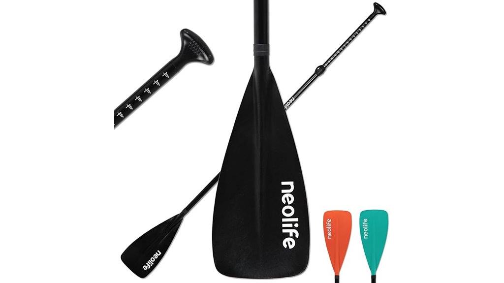 kids aluminum paddle set