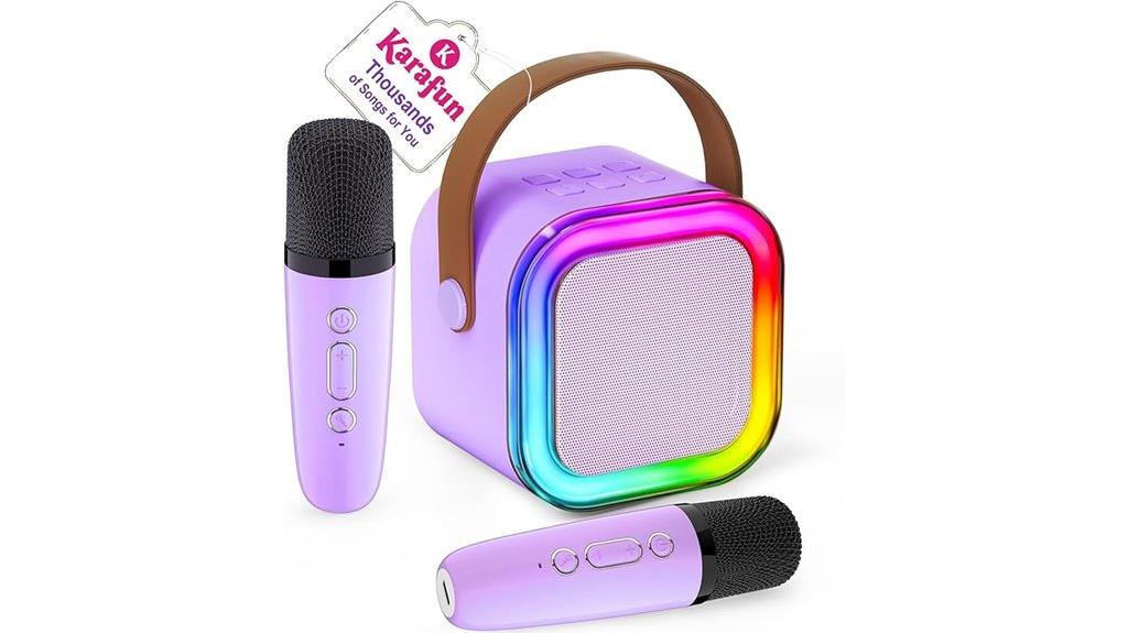kids karaoke mini machine