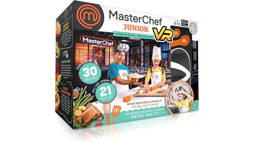 kids virtual reality cooking kit