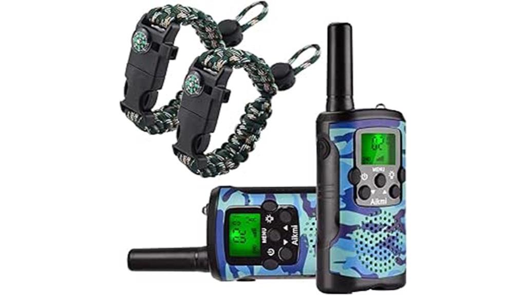 kids walkie talkies 22 channels