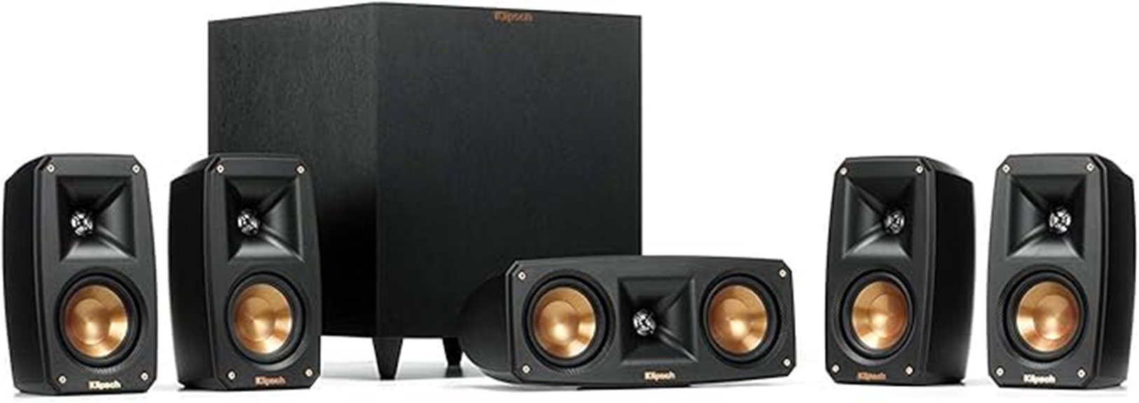 klipsch black surround system