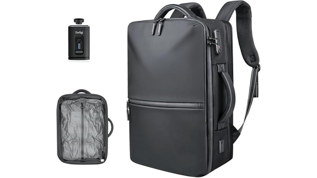 large capacity vacuum backpack