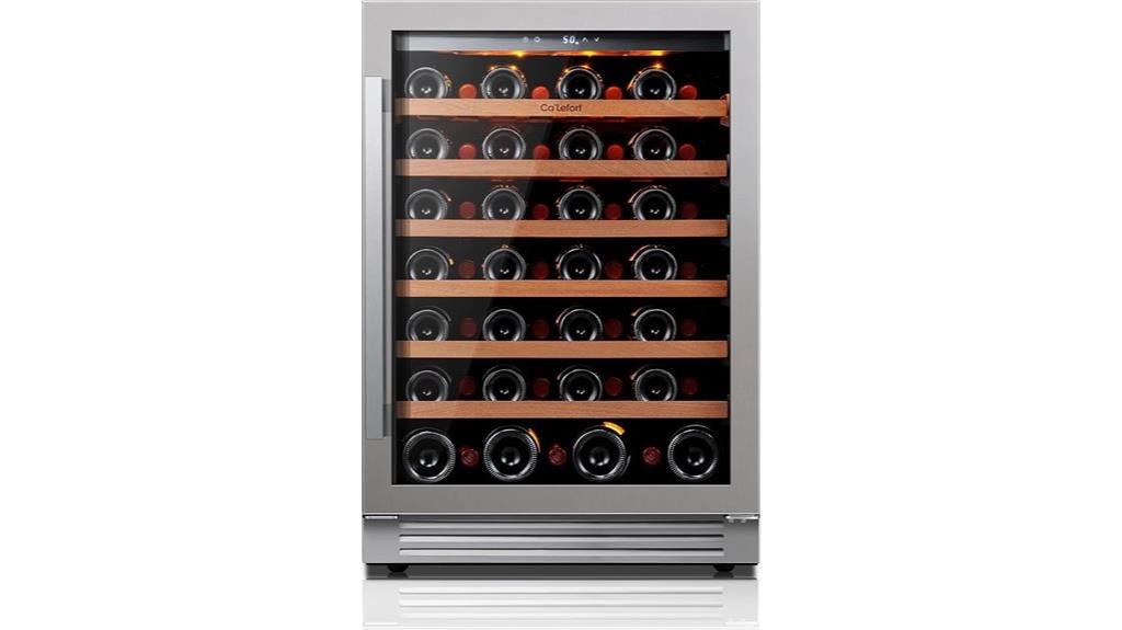 large capacity wine cooler