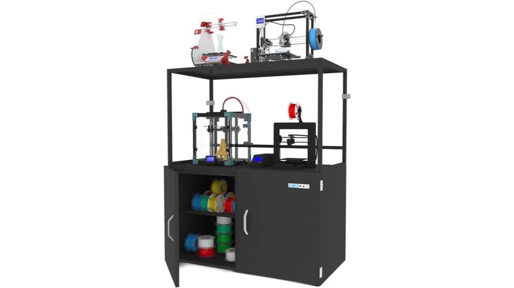 large filament storage cabinet