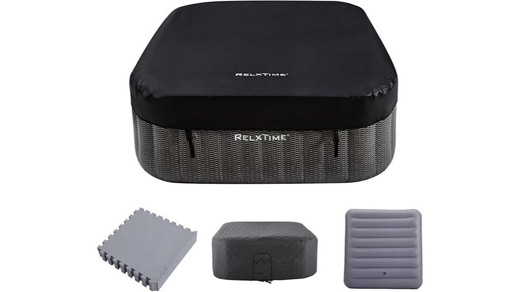 large inflatable hot tub