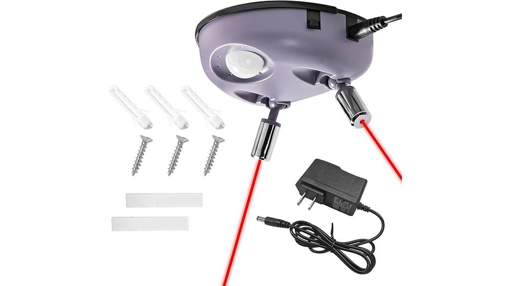 laser garage parking system