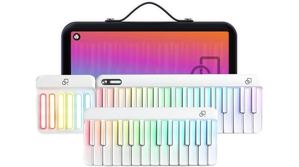 led lit smart piano