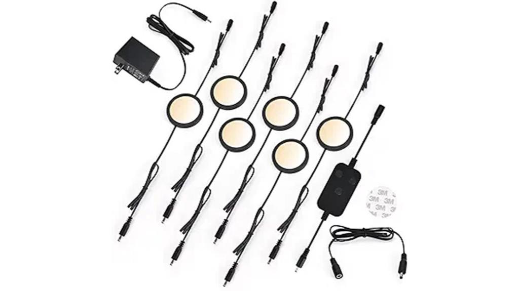 led puck lights with app