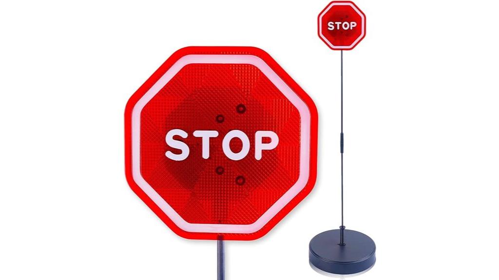 led stop sign system