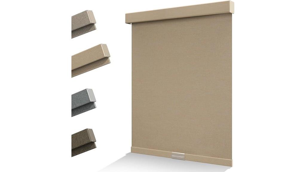 linen light filtering shades