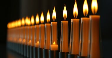 long lasting emergency candles