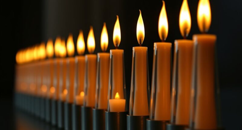 long lasting emergency candles
