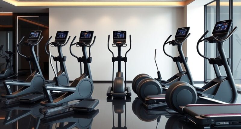 luxury high end elliptical selection