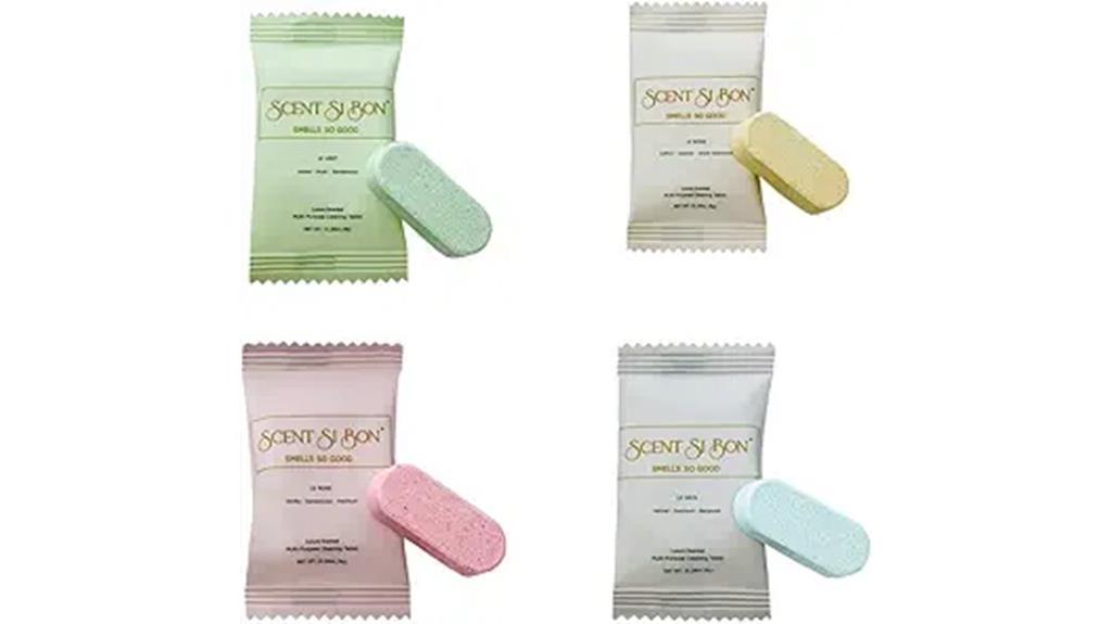 luxury scented cleaning tablets
