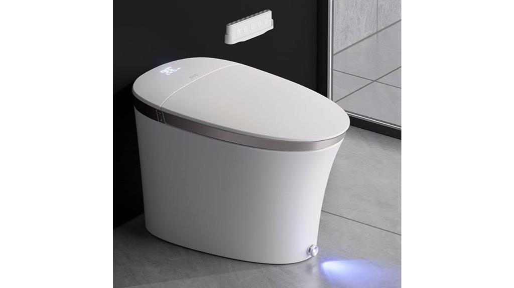 luxury smart toilet features