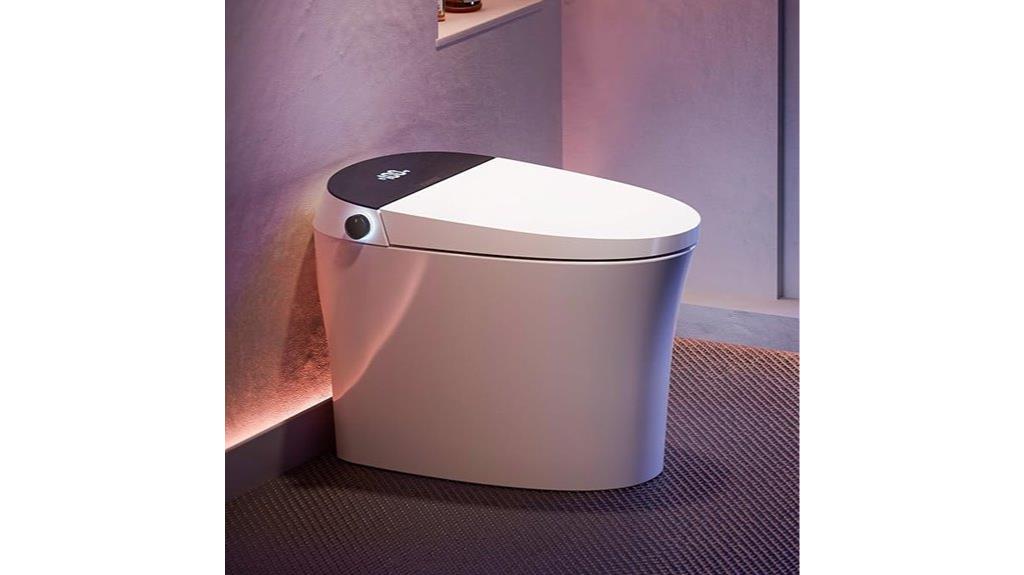 luxury smart toilet features