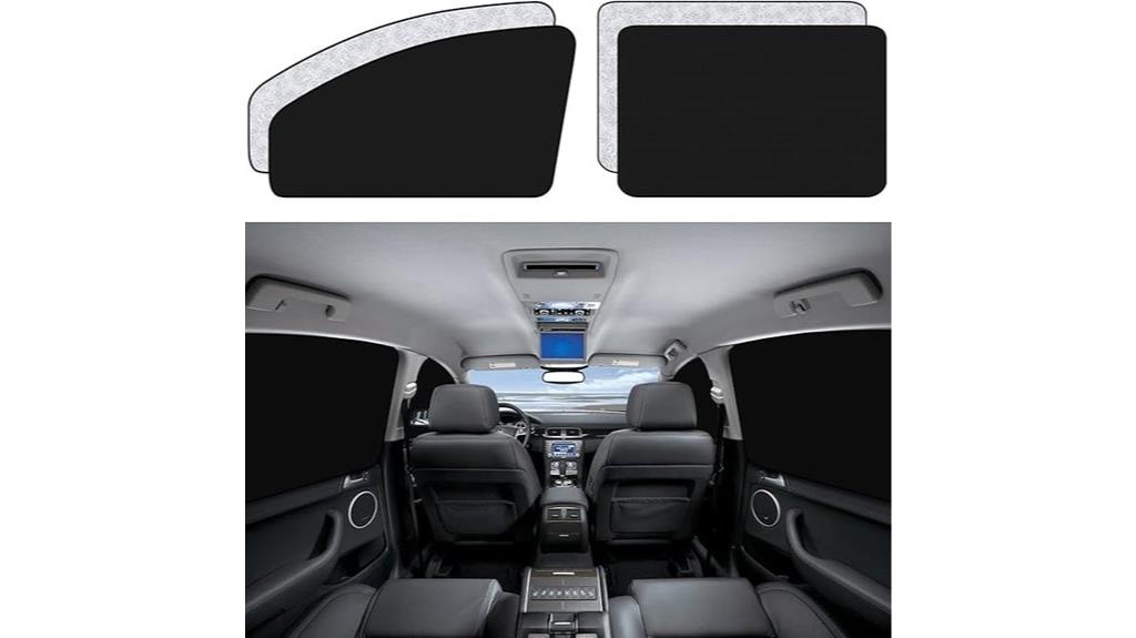 magnetic privacy sunshade covers