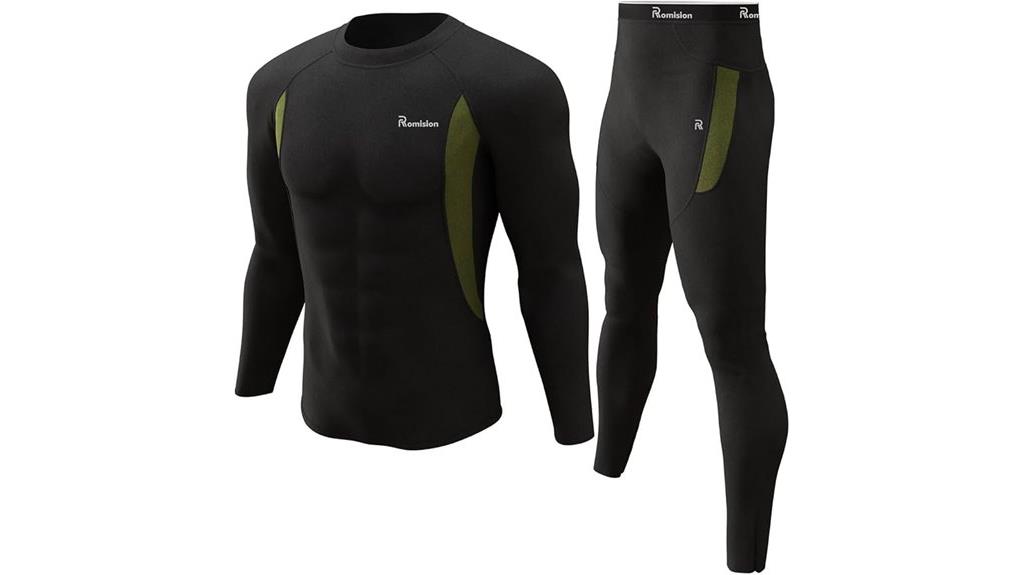 men s cold weather thermal set
