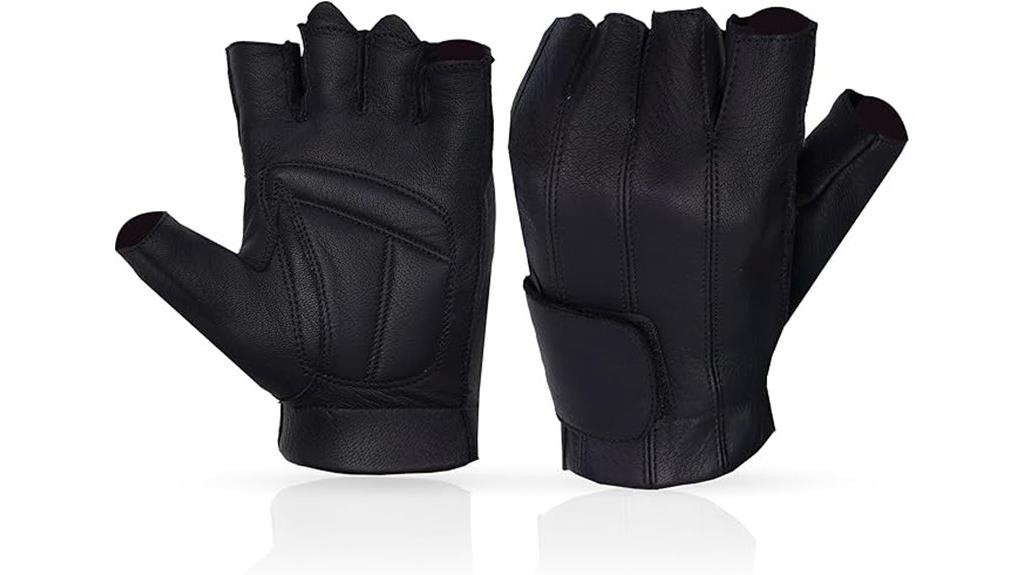 men s leather motorcycle gloves