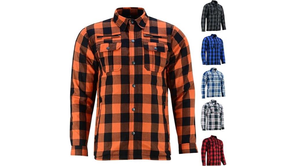 men s motorcycle shirt jacket