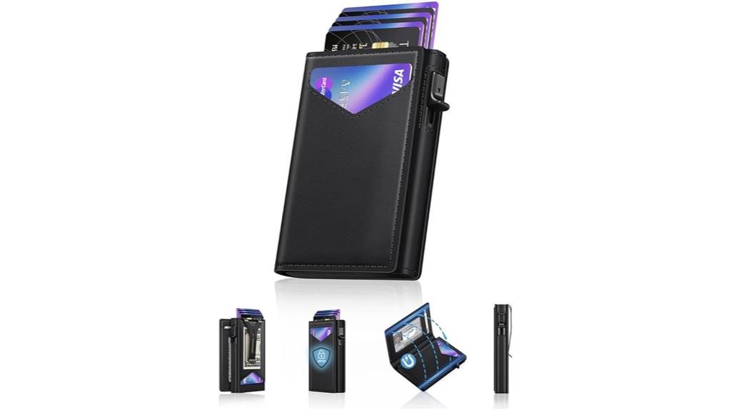 men s rfid slim wallet