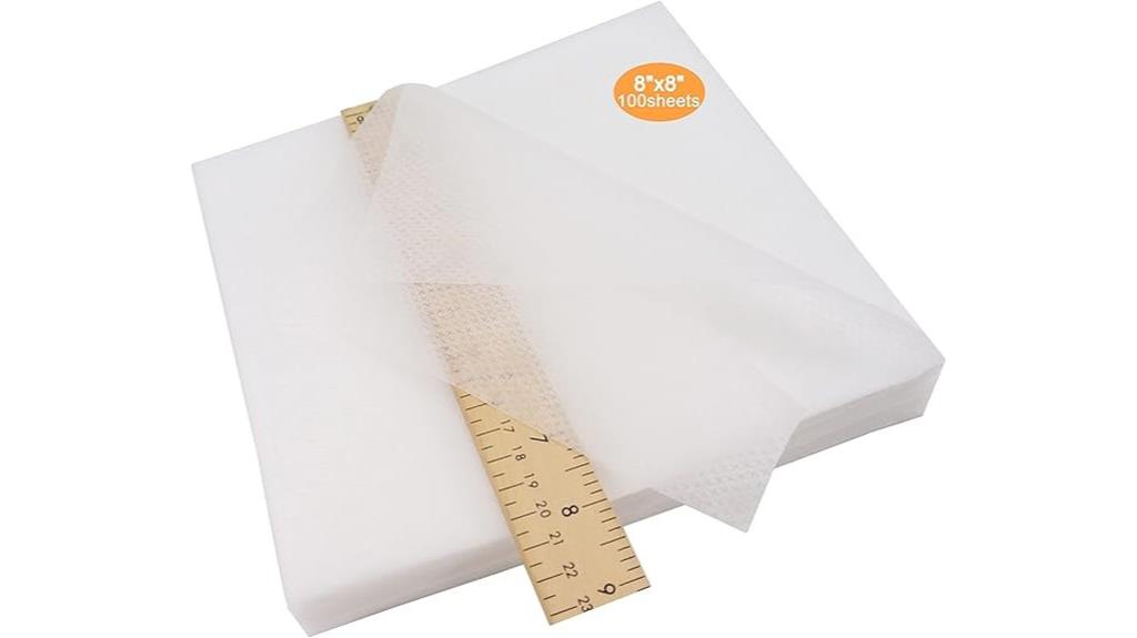 mesh embroidery stabilizer sheets