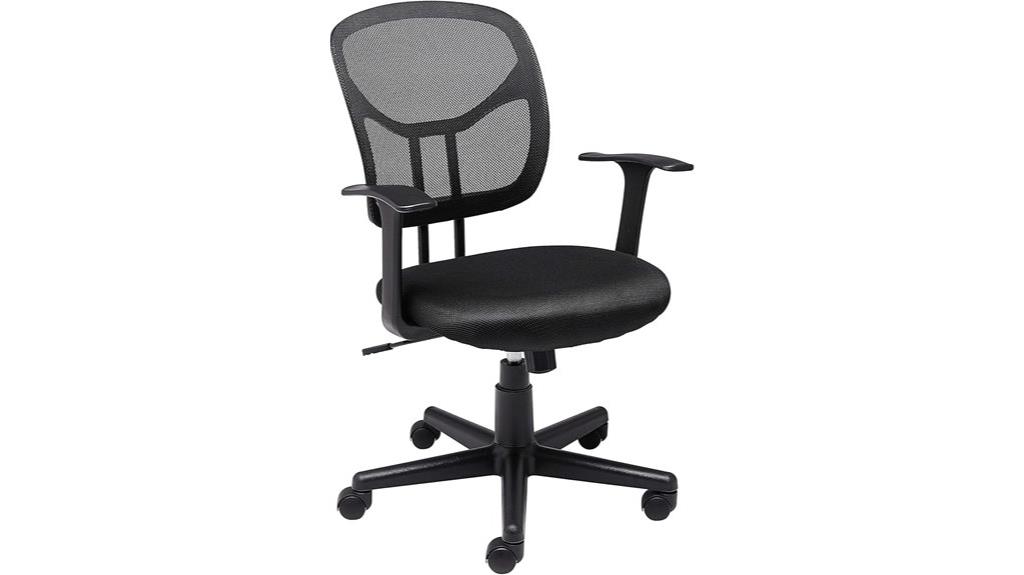 mesh lumbar support chair