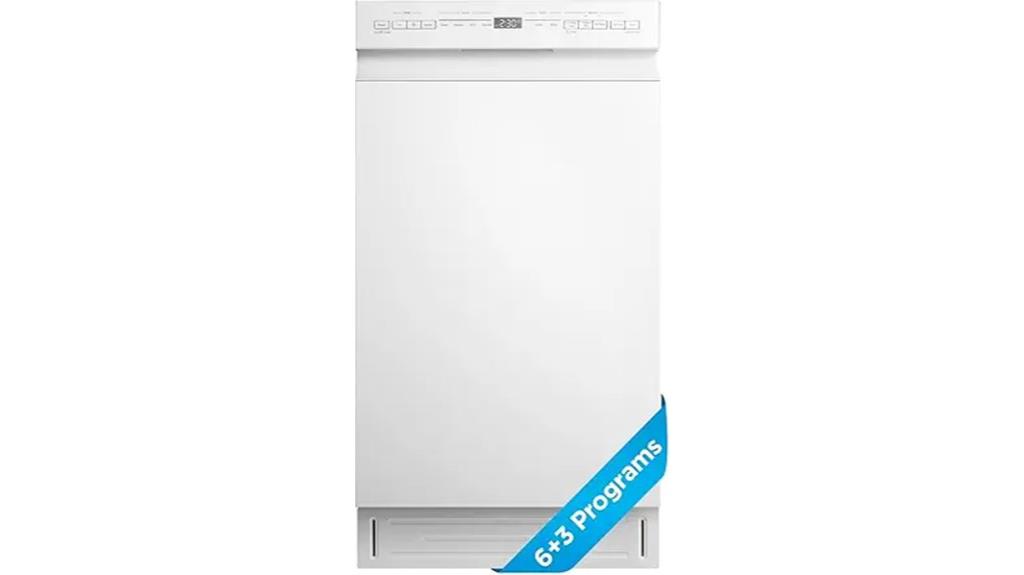 midea 8 place dishwasher