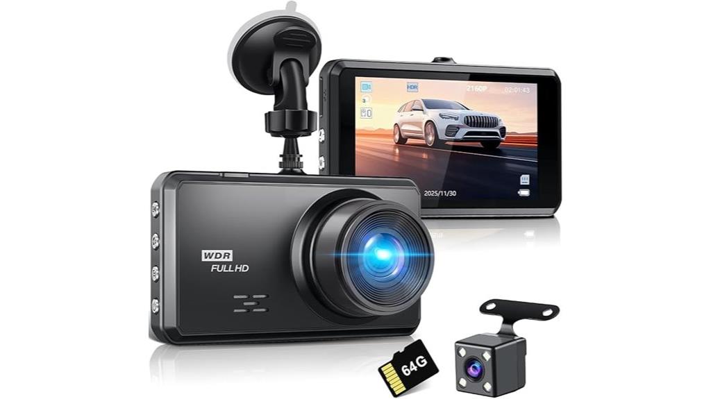 miden s7 4k dashcam