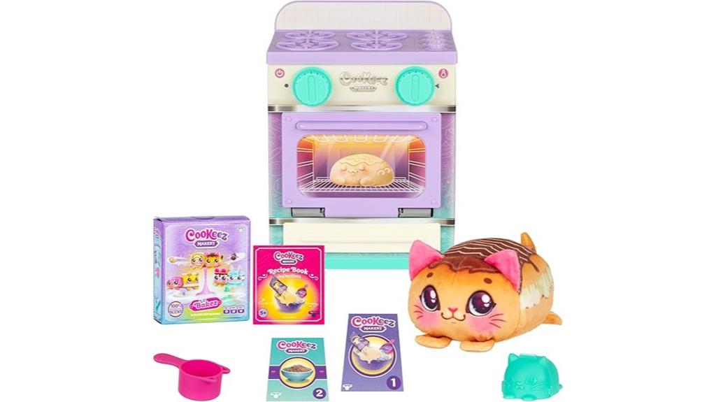 miniature oven with scented plush