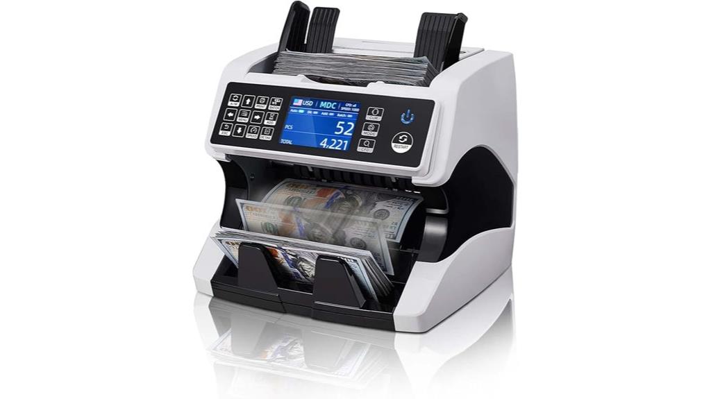 money counter with fake detection