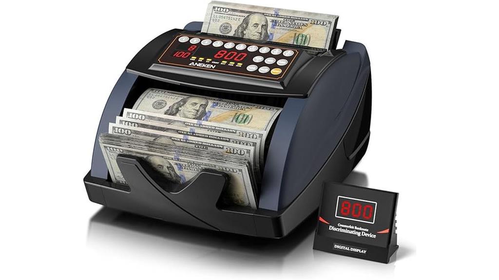 money counting with detection