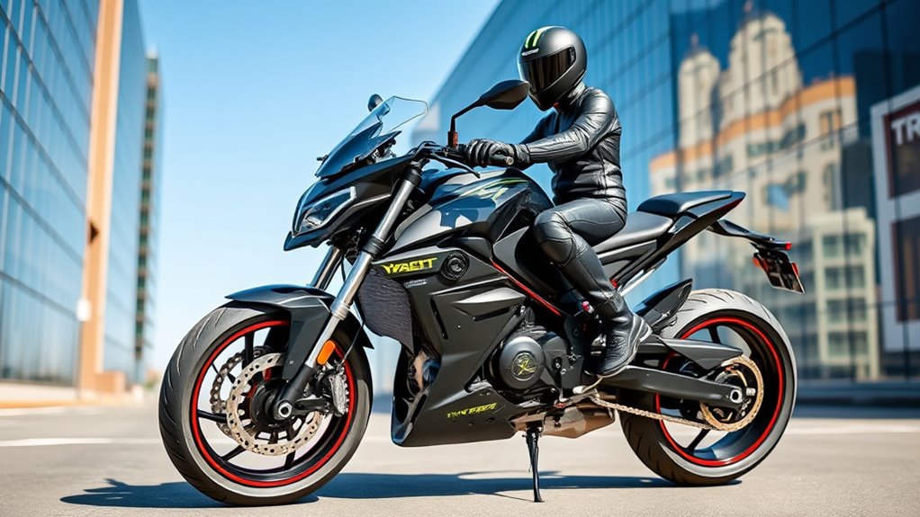 motorcycle performance and features