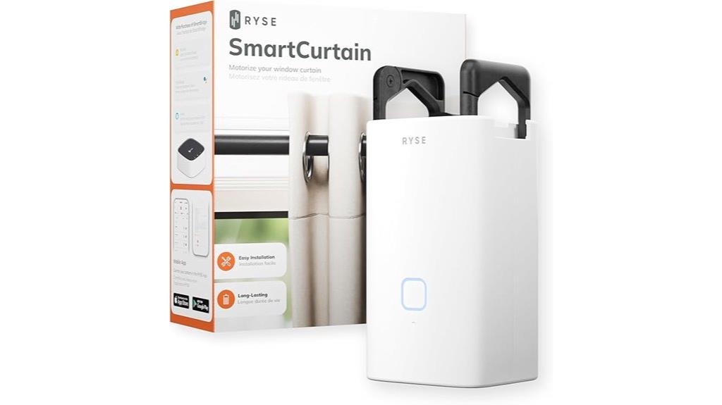 motorized curtain system