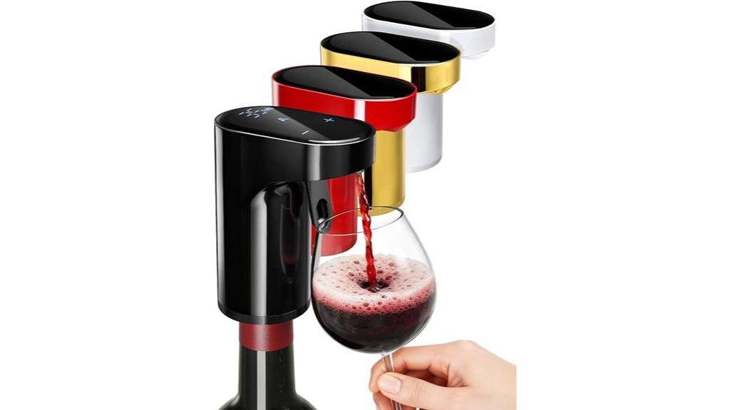 multi function wine pourer